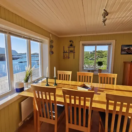 Panoramic Seaview House By The Sea Villa Hovdan Exterior photo