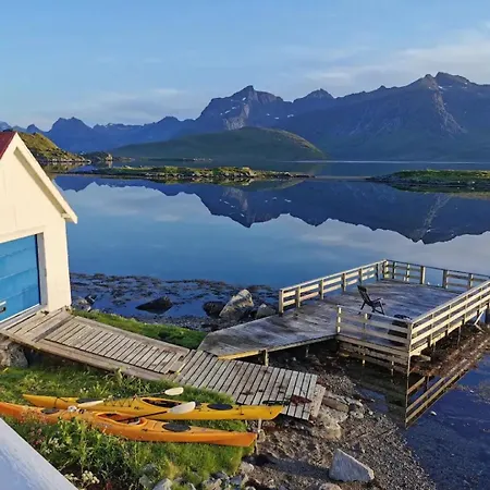 Panoramic Seaview House By The Sea Villa Hovdan Exterior photo