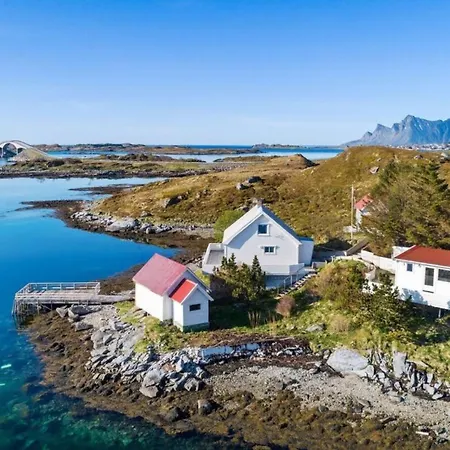 Panoramic Seaview House By The Sea Villa Hovdan Exterior photo
